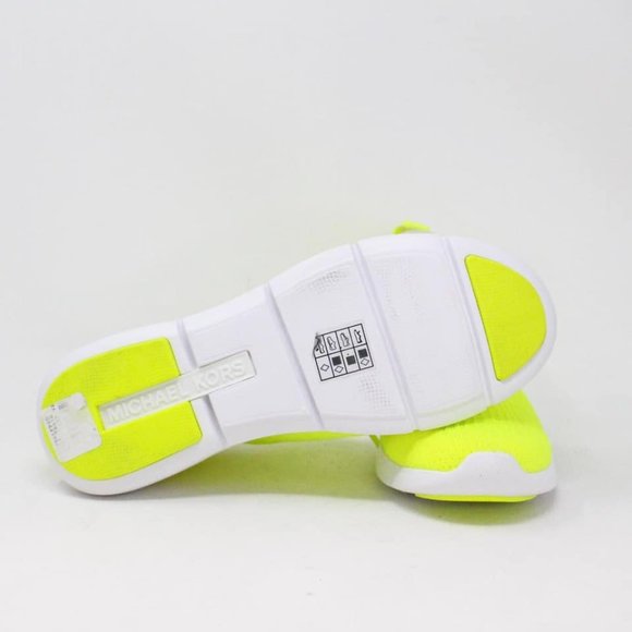 MICHAEL KORS #MCA070 Yellow Neon Kyla Trainers (US 9.5 EU 39.5) - Picture 8 of 8